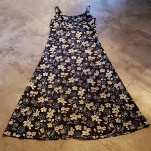 Floral Slip on Dresses Women Size S
